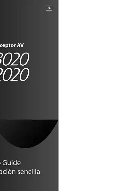 yamaha雅马哈RX-A3020_RX-A2020 Easy Setup Guide